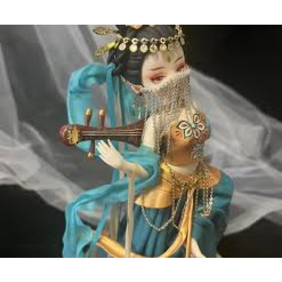Whispers of Winter: A Dreamlike Artisan Doll for Sophisticated Collectors